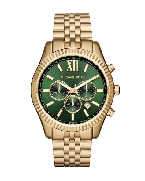 michael kors watches green|More.